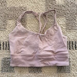 lululemon athletica Light Pink sportsbra